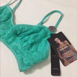 New Aqua Bralette Size Small